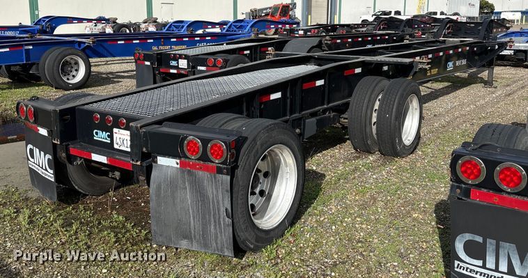 image for item EU8545 2018 CIMC SZJ9347TJZ54 container trailer