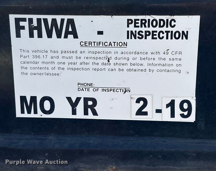 image for item EU8545 2018 CIMC SZJ9347TJZ54 container trailer