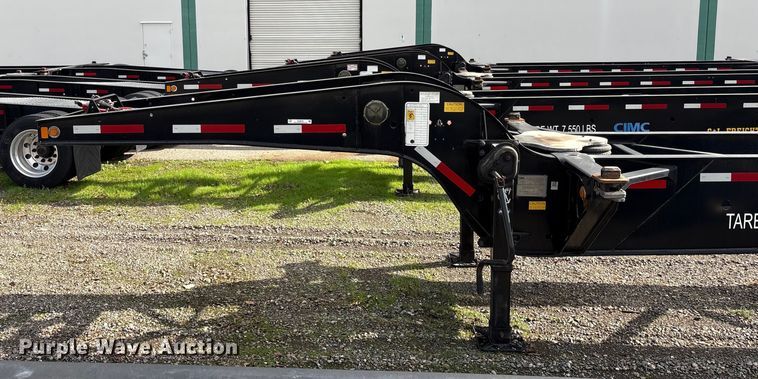 image for item EU8545 2018 CIMC SZJ9347TJZ54 container trailer