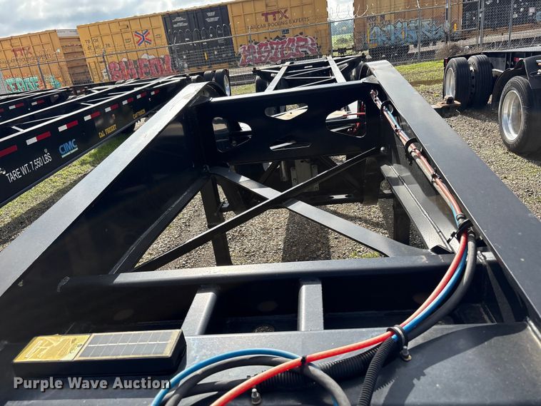 image for item EU8545 2018 CIMC SZJ9347TJZ54 container trailer