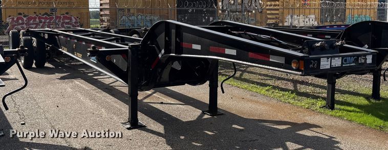 image for item EU8547 2018 CIMC SZJ9347TJZ54 container trailer