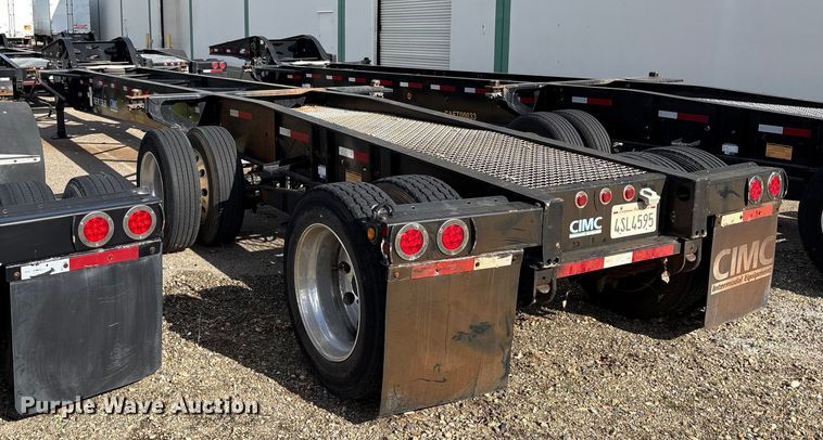 image for item EU8547 2018 CIMC SZJ9347TJZ54 container trailer