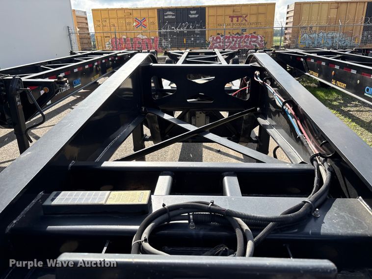 image for item EU8547 2018 CIMC SZJ9347TJZ54 container trailer
