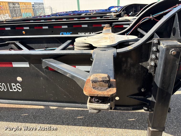 image for item EU8547 2018 CIMC SZJ9347TJZ54 container trailer