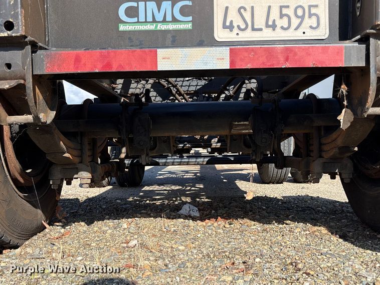 image for item EU8547 2018 CIMC SZJ9347TJZ54 container trailer