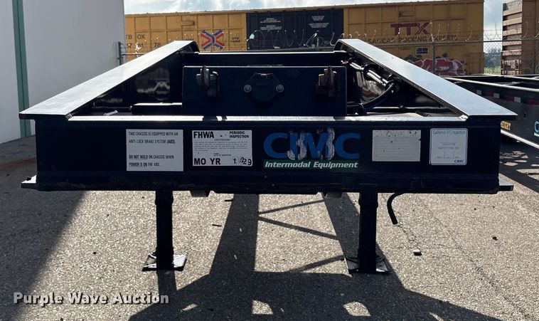 image for item EU8548 2018 CIMC SZJ9347TJZ54 container trailer