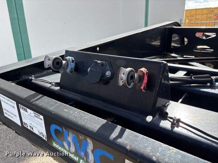 image for item EU8548 2018 CIMC SZJ9347TJZ54 container trailer