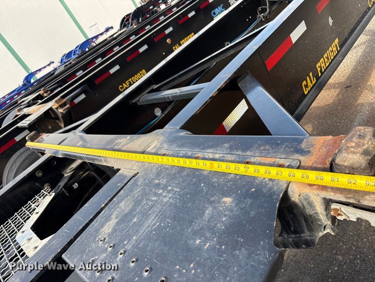 image for item EU8548 2018 CIMC SZJ9347TJZ54 container trailer