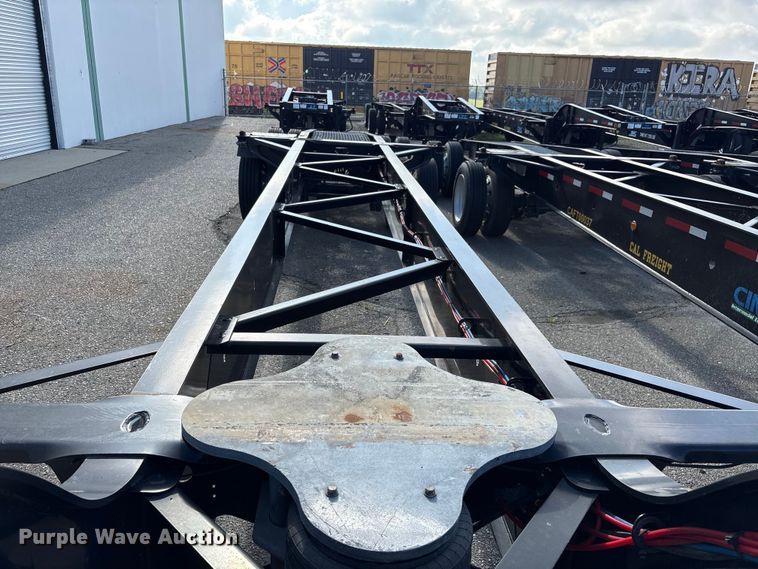 image for item EU8549 2018 CIMC SZJ9347TJZ54 container trailer