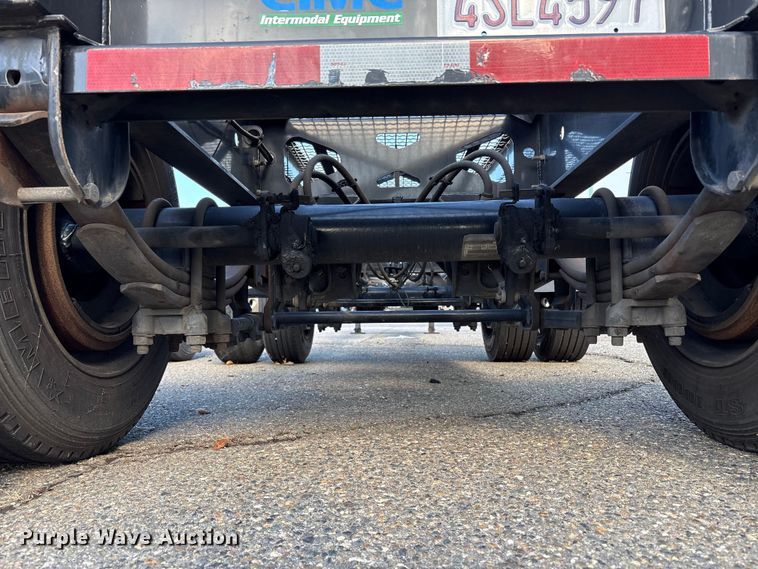 image for item EU8549 2018 CIMC SZJ9347TJZ54 container trailer