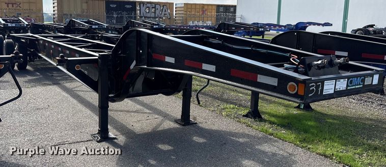 image for item EU8550 2018 CIMC SZJ9347TJZ54 container trailer