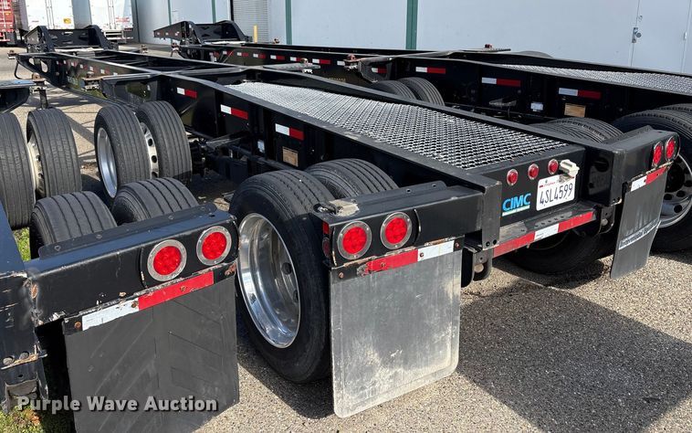 image for item EU8550 2018 CIMC SZJ9347TJZ54 container trailer