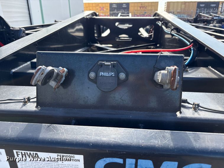image for item EU8550 2018 CIMC SZJ9347TJZ54 container trailer