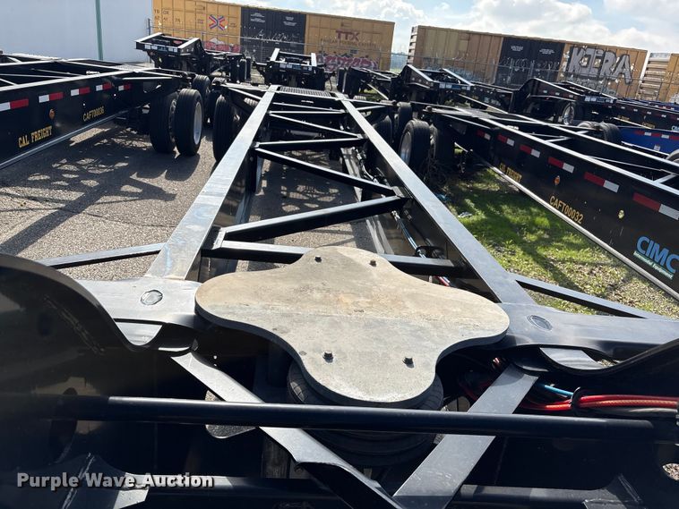 image for item EU8550 2018 CIMC SZJ9347TJZ54 container trailer