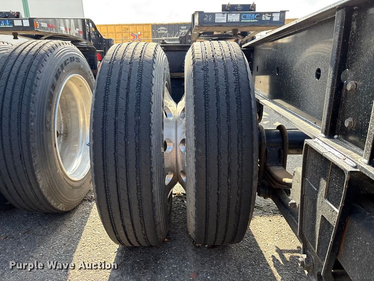 image for item EU8550 2018 CIMC SZJ9347TJZ54 container trailer