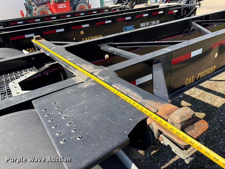image for item EU8553 2018 CIMC SZJ9347TJZ54 container trailer