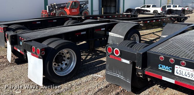 image for item EU8554 2018 CIMC SZJ9347TJZ54 container trailer