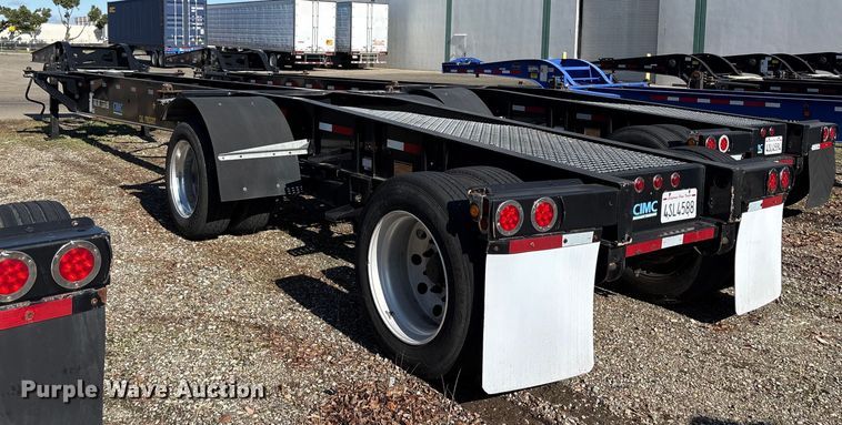 image for item EU8554 2018 CIMC SZJ9347TJZ54 container trailer
