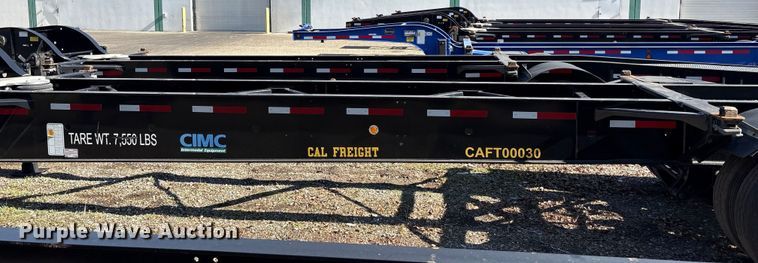 image for item EU8554 2018 CIMC SZJ9347TJZ54 container trailer