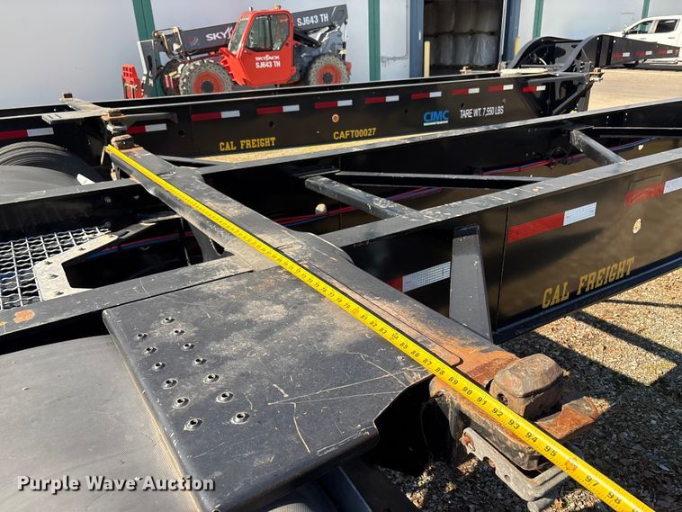 image for item EU8554 2018 CIMC SZJ9347TJZ54 container trailer
