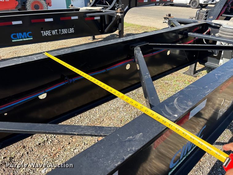 image for item EU8554 2018 CIMC SZJ9347TJZ54 container trailer