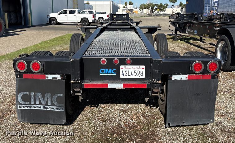 image for item EU8555 2018 CIMC SZJ9347TJZ54 container trailer