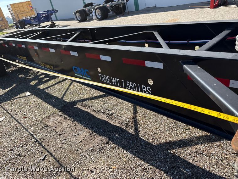 image for item EU8555 2018 CIMC SZJ9347TJZ54 container trailer