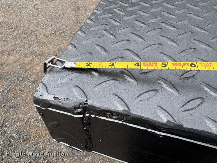 image for item EV2944 1945 Fruehauf drop deck equipment trailer