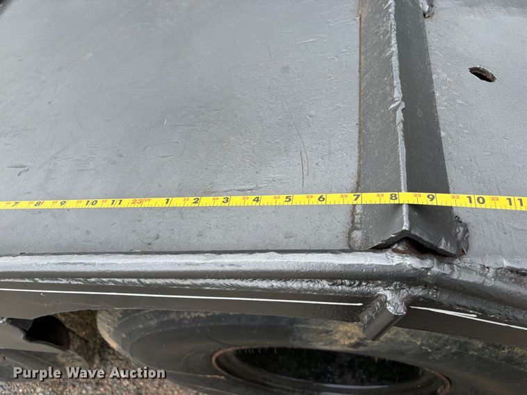 image for item EV2944 1945 Fruehauf drop deck equipment trailer