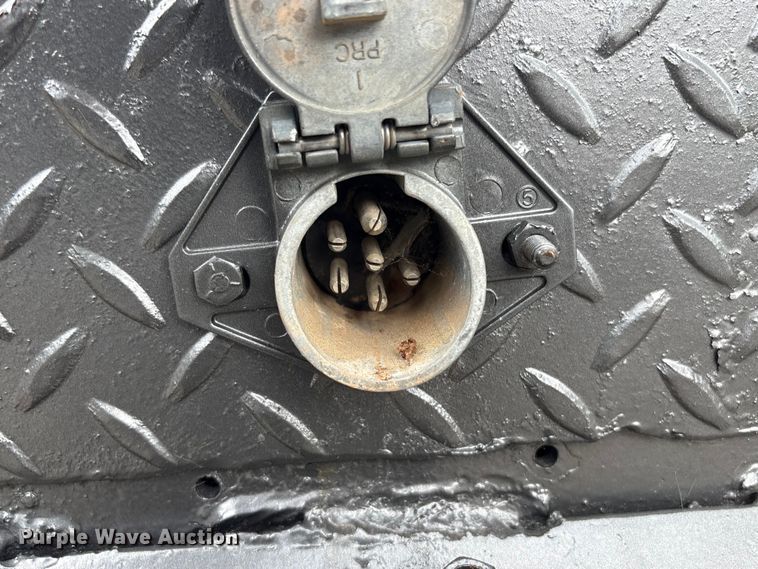image for item EV2944 1945 Fruehauf drop deck equipment trailer
