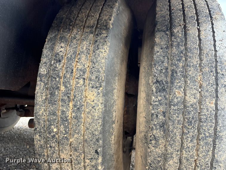 image for item EV2944 1945 Fruehauf drop deck equipment trailer