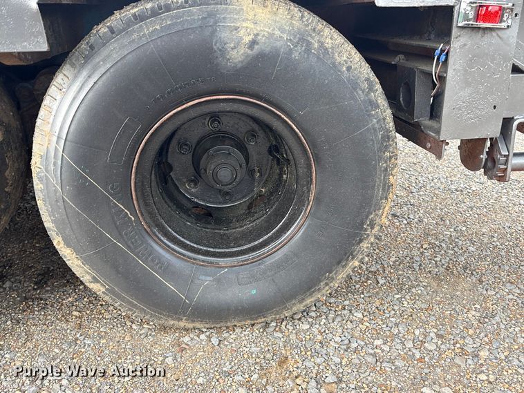 image for item EV2944 1945 Fruehauf drop deck equipment trailer