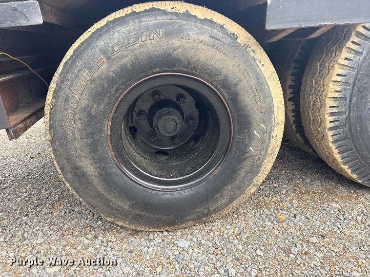 image for item EV2944 1945 Fruehauf drop deck equipment trailer