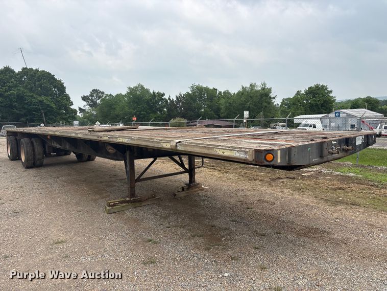 image for item EV2945 2000 Fontaine LFTW-6-8048WSAWK flatbed trailer