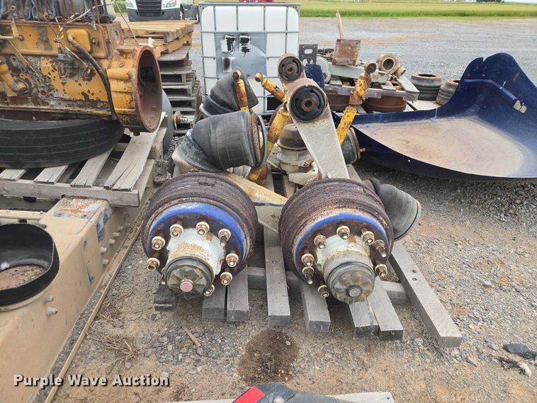 image for item EW0085 Trailer axles set
