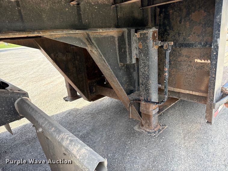 image for item EW4492 2011 Neville Built drop deck equipment trailer