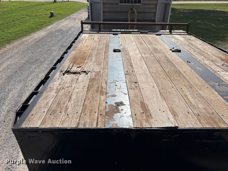 image for item EW4492 2011 Neville Built drop deck equipment trailer