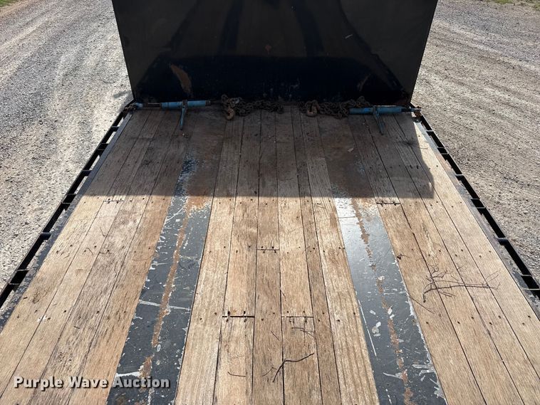 image for item EW4492 2011 Neville Built drop deck equipment trailer