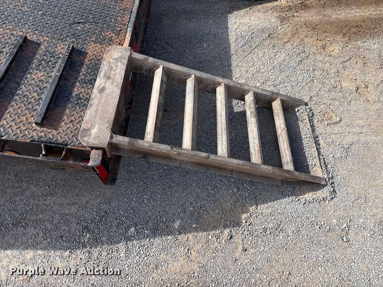 image for item EW4492 2011 Neville Built drop deck equipment trailer