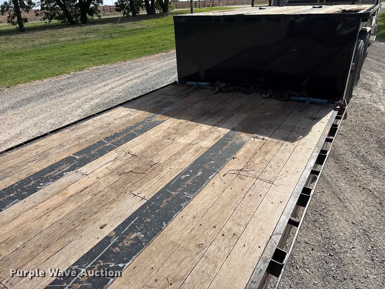 image for item EW4492 2011 Neville Built drop deck equipment trailer