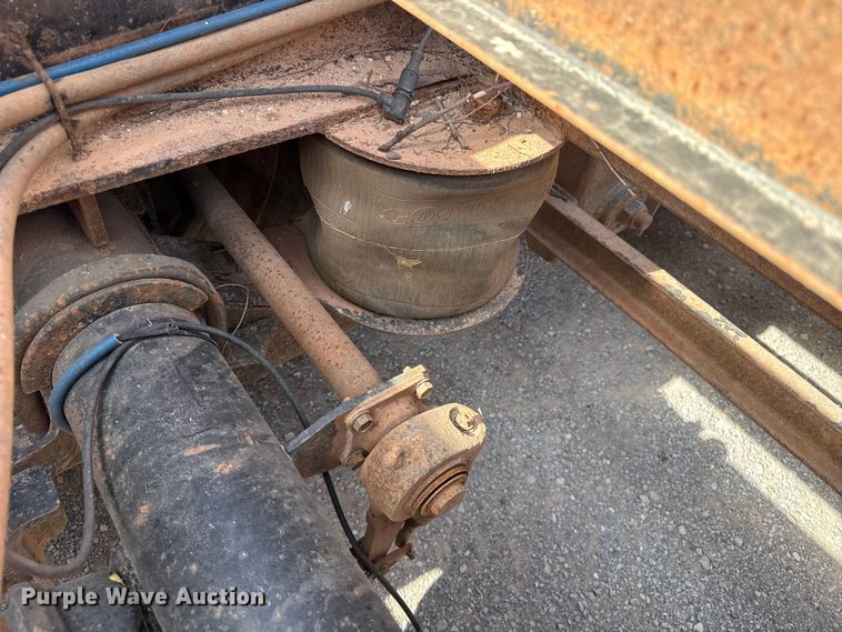 image for item EW4492 2011 Neville Built drop deck equipment trailer