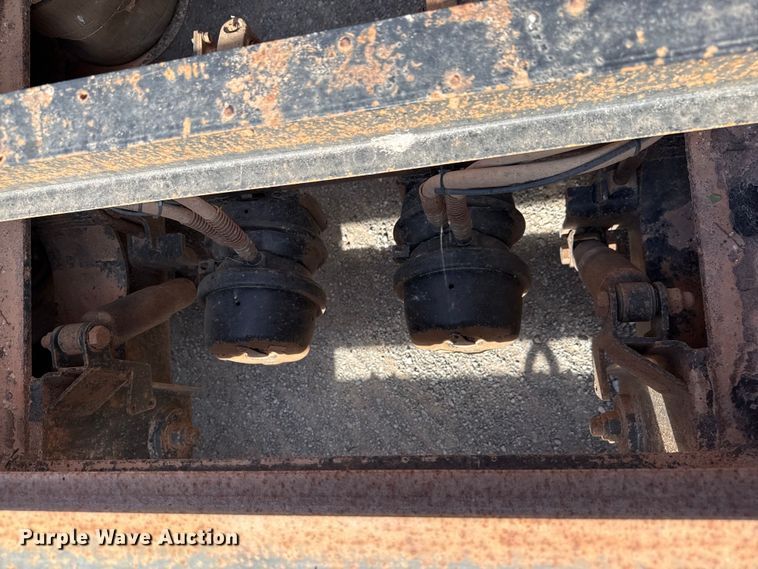 image for item EW4492 2011 Neville Built drop deck equipment trailer