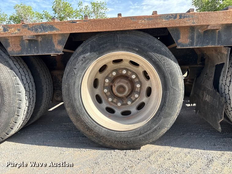 image for item EW4492 2011 Neville Built drop deck equipment trailer