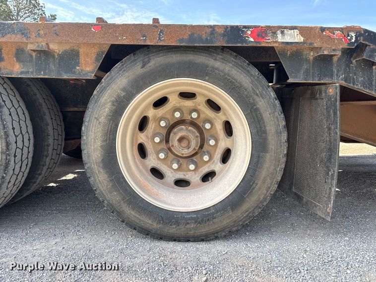 image for item EW4492 2011 Neville Built drop deck equipment trailer