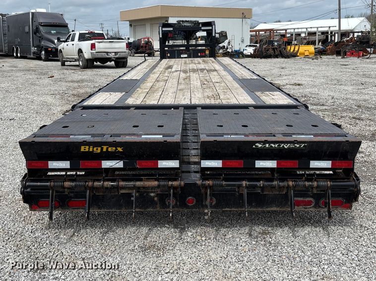 image for item FB3425 2022 Big Tex 14GN-28BK+5MR equipment trailer