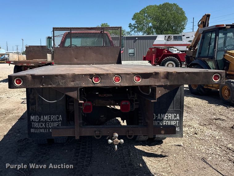 image for item FB7244 1999 Chevrolet C6500 flatbed truck