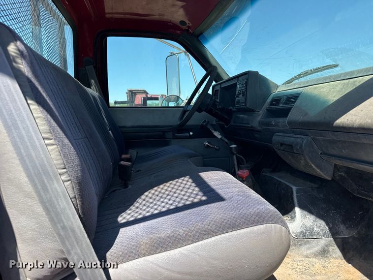 image for item FB7244 1999 Chevrolet C6500 flatbed truck