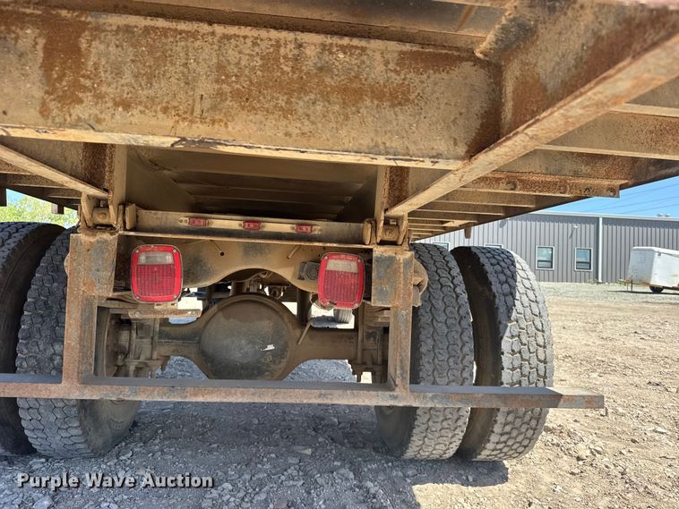 image for item FB7245 1997 GMC C6500 flatbed truck