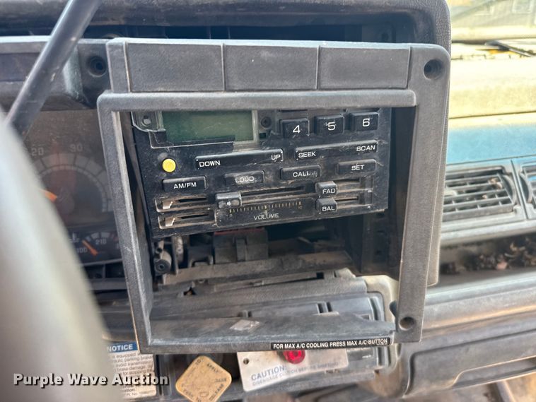 image for item FB7245 1997 GMC C6500 flatbed truck