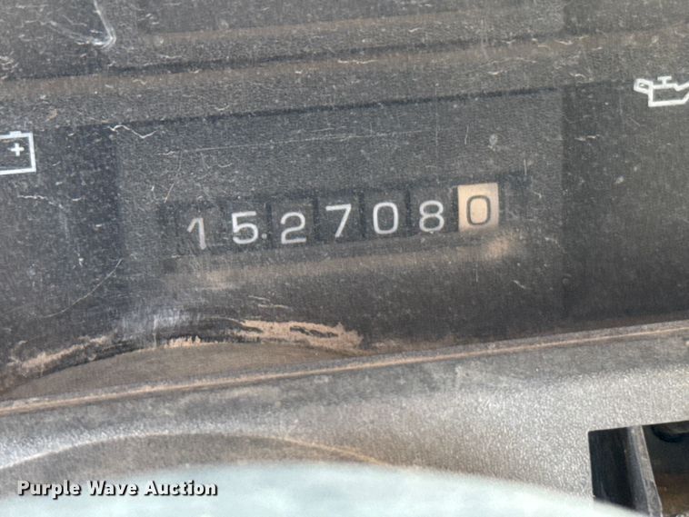 image for item FB7245 1997 GMC C6500 flatbed truck